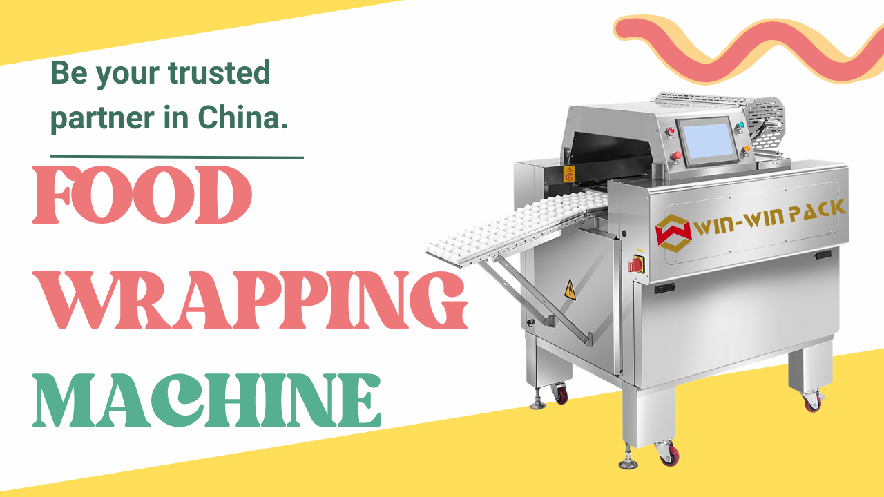 Fully automatic food wrapping machine