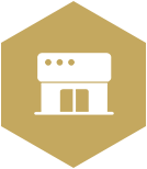 Exhibition hall hover icon