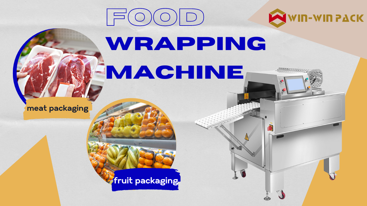 Supermarket food packing machine