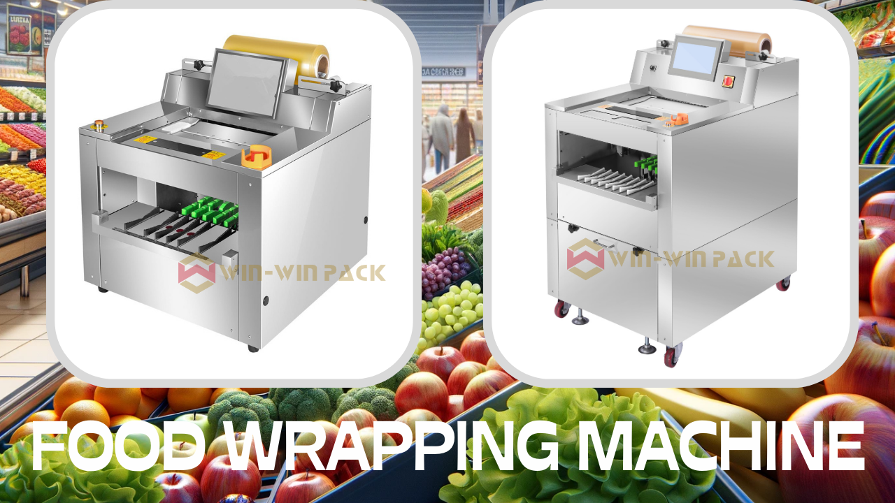 Semi-automatic food packaging machine 
