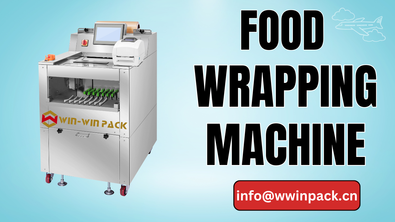 Packaging process of semi-automatic food packaging machine
