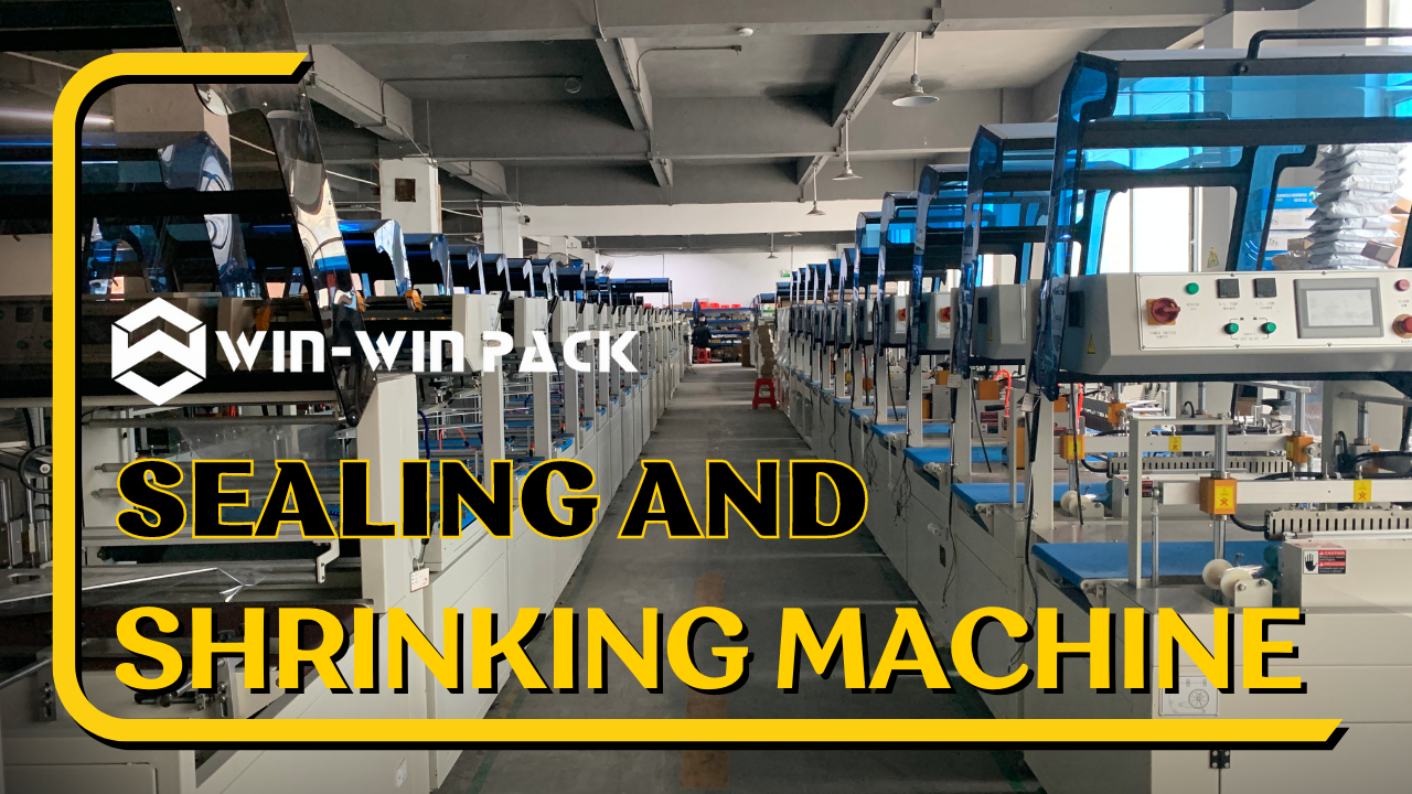 sealing and shrinking machine to improve packag efficiency