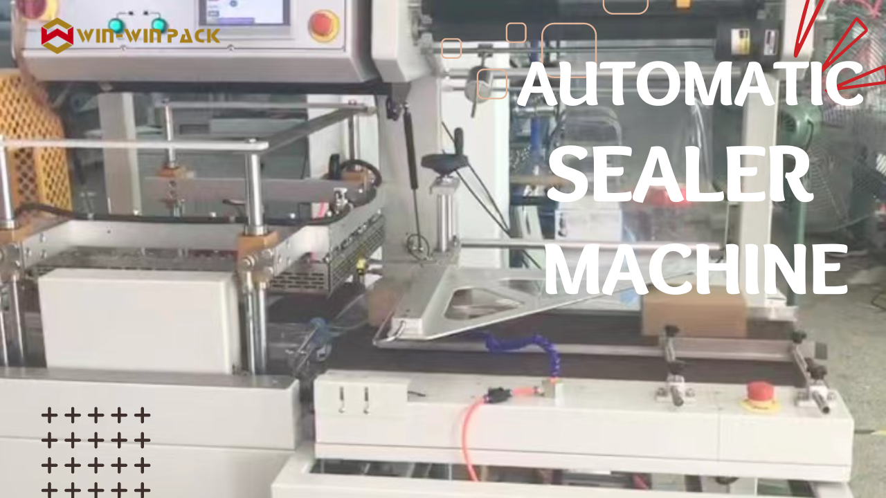 WIN-WIN PACK Advanced Vertical L Bar Sealing & Shrinking Machine: High Precision & Durability