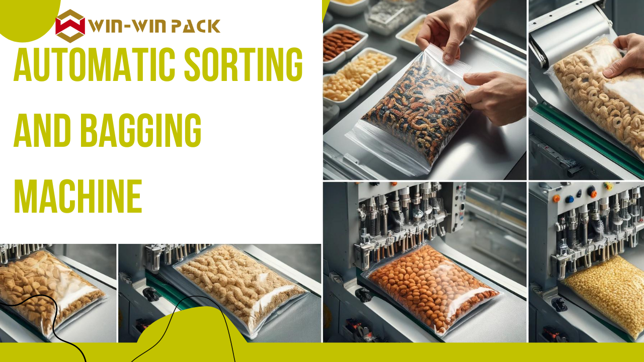 Automatic sorting and bagging machine
