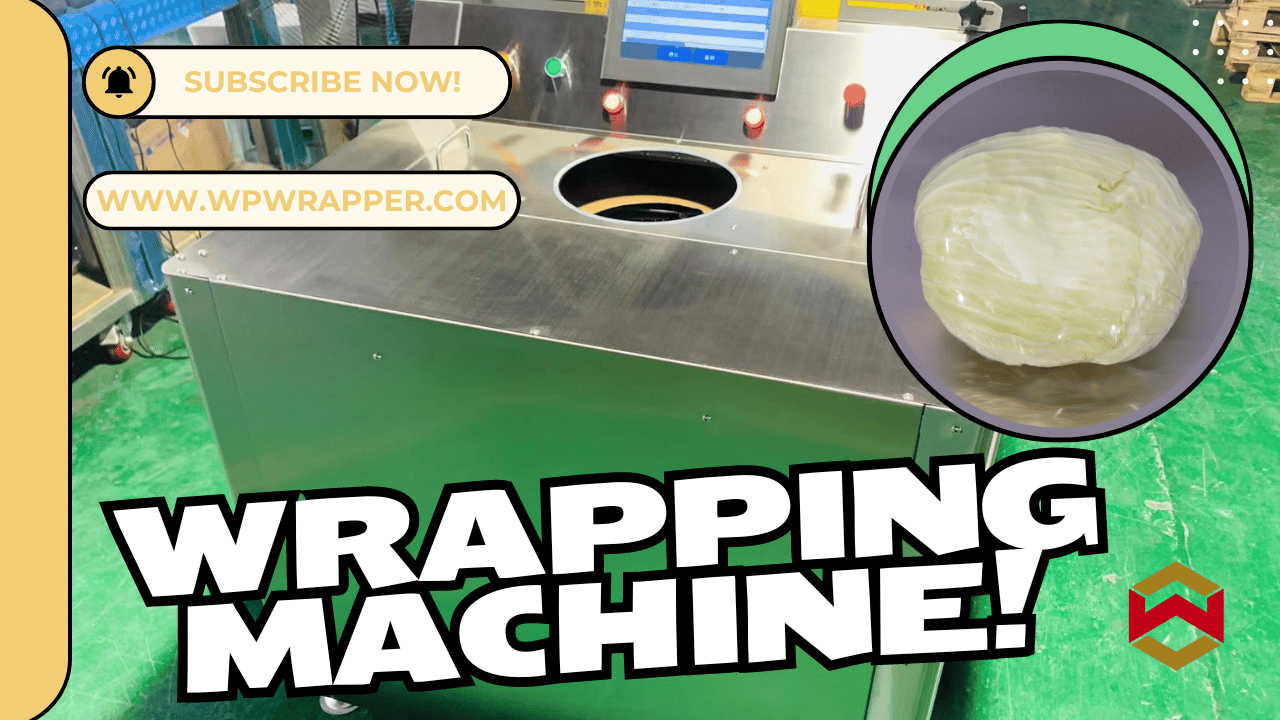 WIN-WIN PACK Efficient Food Packaging! Meat and Broccoli Cling Film Wrapping Machine Demonstration