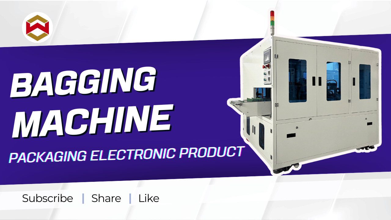WIN-WIN PACK High-efficiency fully automatic bagging machine can be used to pack electronic products