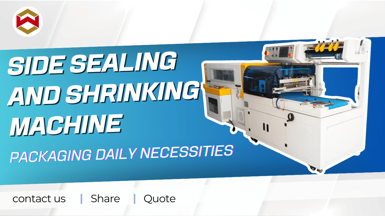 WIN-WIN PACK Fully Automatic Servo Side Sealing  and Shrinking Machine