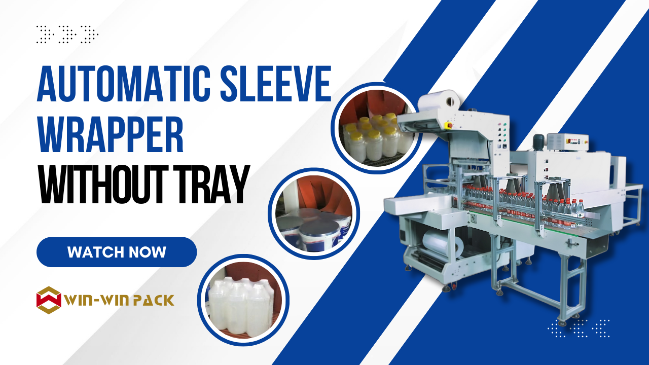 WIN-WIN PACK Stable quality automatic sleeve wrapper without tray/Shrink packaging machine/Shrink wrapping machine