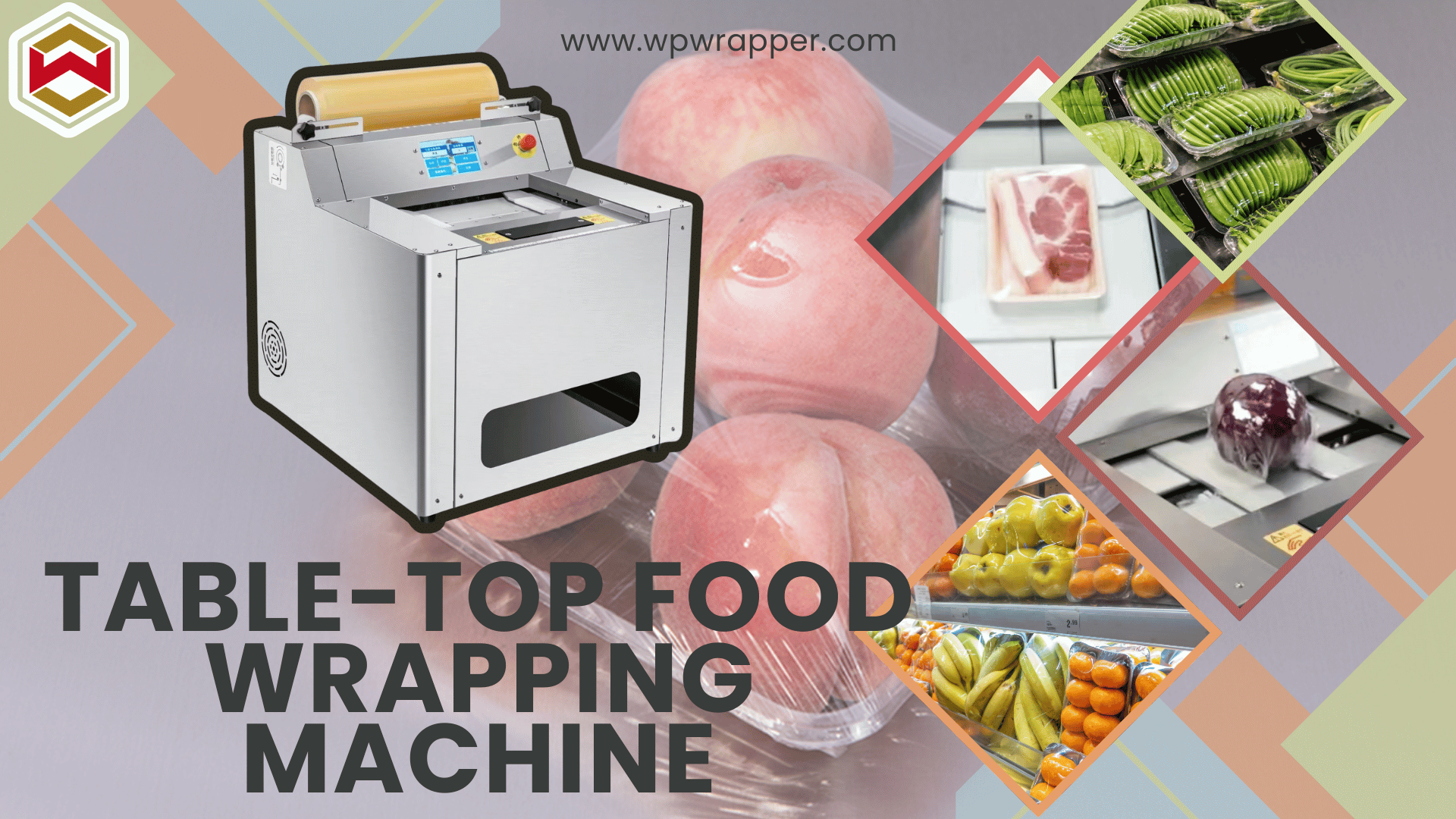 WIN-WIN PACK Efficient Table-Top Food Wrapping Machine - Fast, Reliable, and Easy to Use!