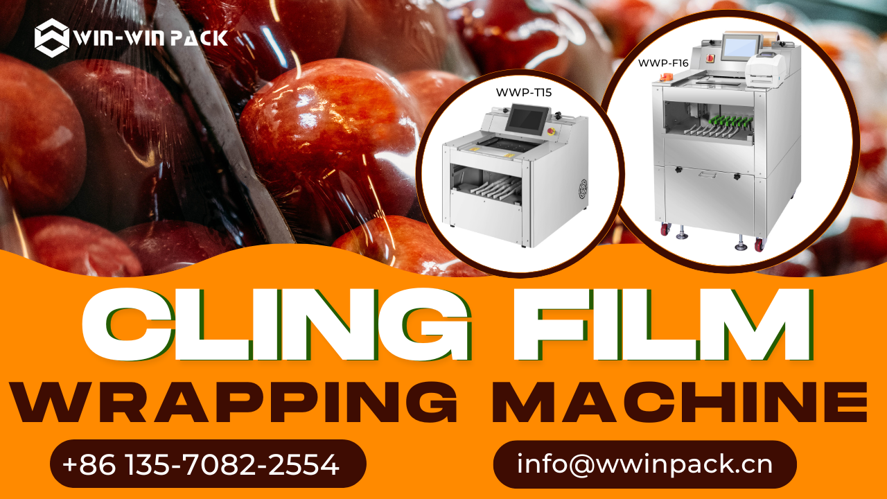 Keep Freshness Longer, Make Packaging Easier — Cling Film Wrapping Machine for Supermarkets